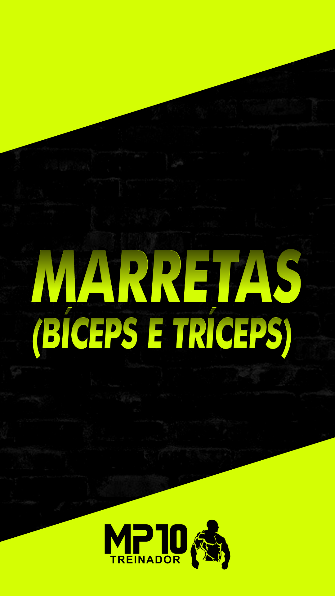 10 - Marretas ( bíceps e tríceps)